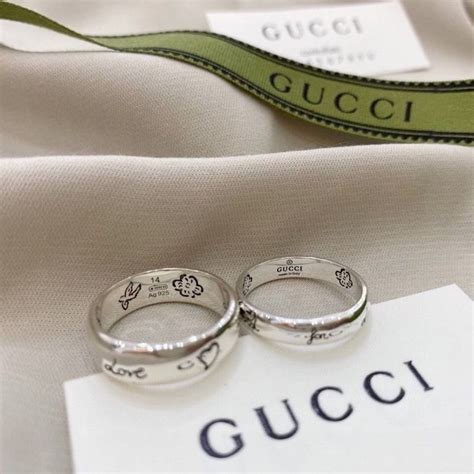 gucci galaxy ring|gucci couple ring.